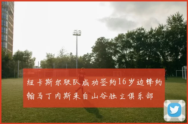 纽卡斯尔联队成功签约16岁边锋约翰马丁内斯来自山谷独立俱乐部